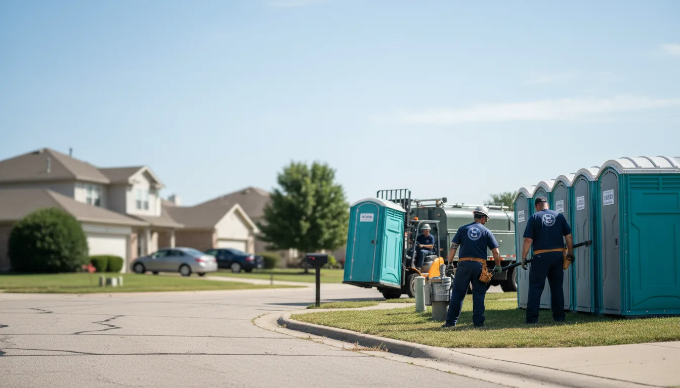 Porta Potty Rental in Kerens, TX near me